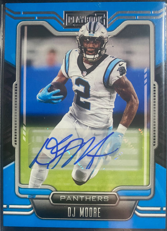 2021 DJ Moore Playbook Auto