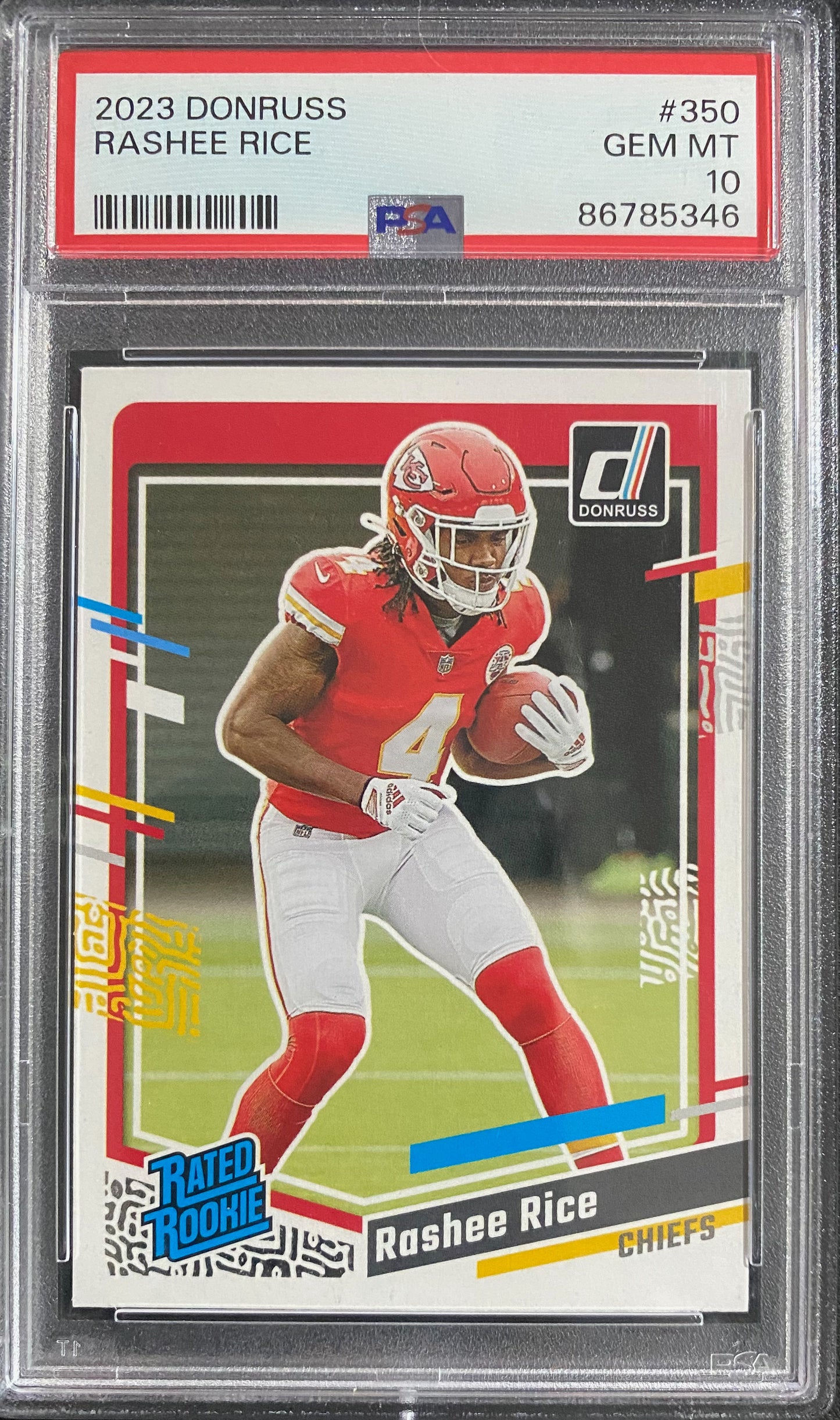 2023 Rashee Rice Rated Rookie PSA 10