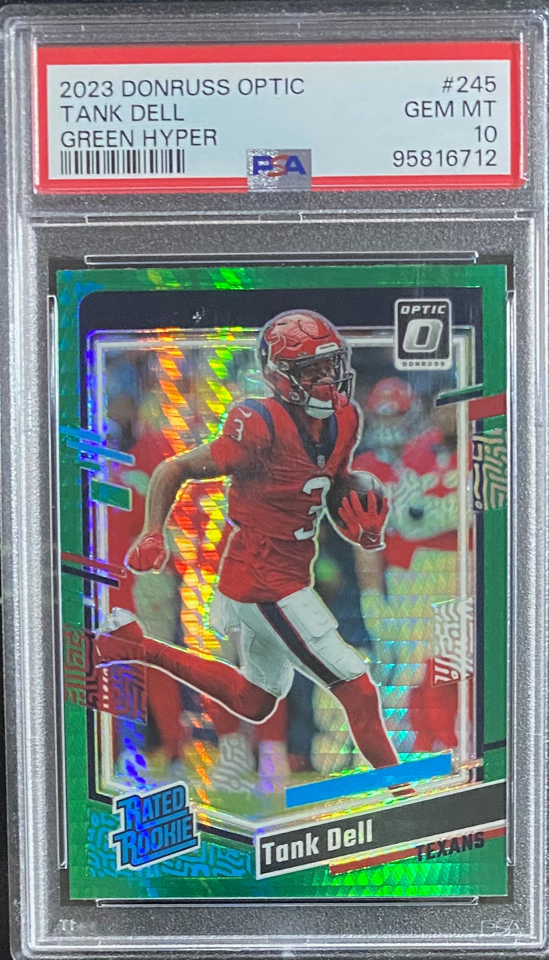 2023 Tank Dell Optic Green Hyper PSA 10