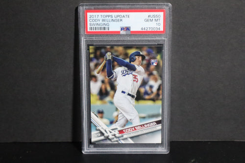 Cody Bellinger Topps RC -- PSA 10