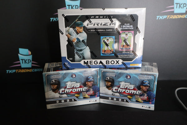 (2)Topps Chrome Blaster and (1) Prizm Mega Baseball Division Break #1002 10/16 7:30EST