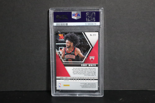 Coby White Mosaic 19-20 RC -- PSA 10