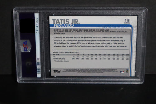 Fernando Tatis Topps RC PSA 10