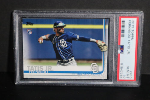 Fernando Tatis Topps RC PSA 10