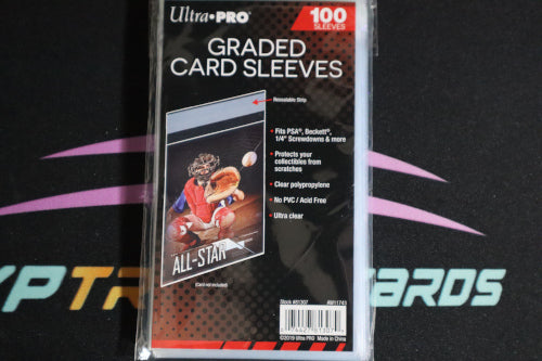 UltraPRO Graded Card Sleeves 100CT