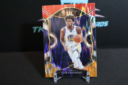 James Wiseman 20-21 Select tri-color flash prizm