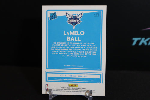 Lamelo Ball Donruss Rated Rookie Card