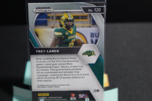 Trey Lance 2021 Prizm Draft Picks Rookie Card