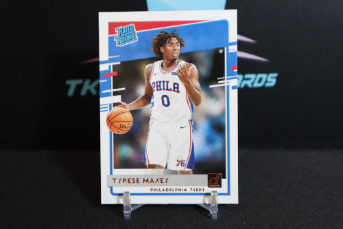 Tyrese Maxey Donruss Rated Rookie Card 211