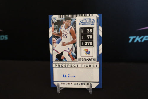 2020 Contenders Draft Picks Udoke Azubuike Autograph