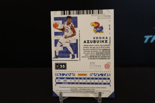 2020 Contenders Draft Picks Udoke Azubuike Autograph